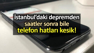 Depremde neden telefonlarla değil, veri yoluyla haberleşebildik?