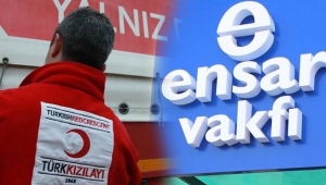 Kızılay'dan Ensar Vakfı'na 8 milyon dolarlık bağış