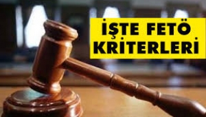 Yargıtay FETÖ üyeliği kriterlerini belirledi