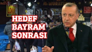 Bayram sonrası normal hayata geçişi hedefliyoruz