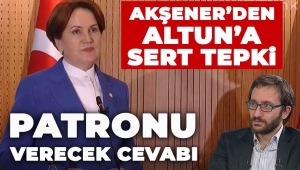 Akşener, Erdoğan ve Altun'a tepki gösterdi: Biden'a tık yok