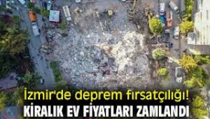 İzmir'de kiralık ev fiyatları yüzde 25 zamlandı!