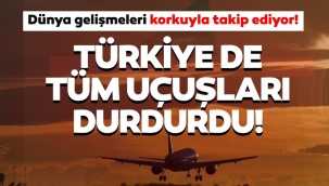 İngiltere, Danimarka, Hollanda ve Güney Afrika'dan ulkemize ucuşlar durduruldu