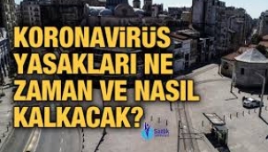 Korona virüs yasakları ne zaman kalkacak  