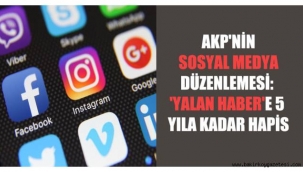 AKP'nin sosyal medya düzenlemesi