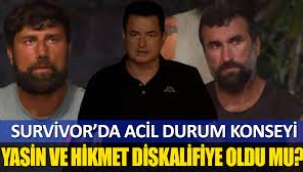 Survivor'da kavga eden Yasin ve Hikmet diskalifiye oldu mu?