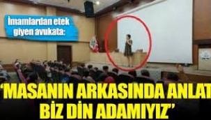 ETEK KISA OLUNCA DİNDEN CIKIYORLARMIŞ