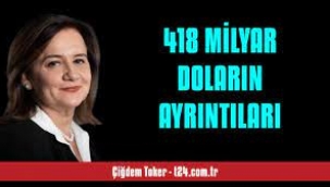 418 milyar doların ayrıntıları