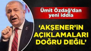 Özdağ'dan Akşener'e: Rekabet mertçe olmalı