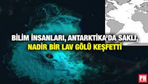 Bilim İnsanları, Antarktika'da Saklı, Nadir Bir Lav Gölü Keşfetti