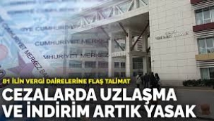  Cezalarda uzlaşma ve indirim artık yasak