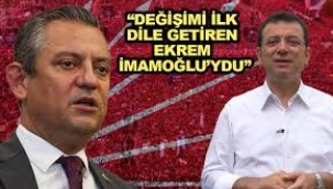 'Değişimi ilk dile getiren İmamoğlu'ydu'