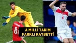 Türkiye, Portekiz'e farklı kaybetti