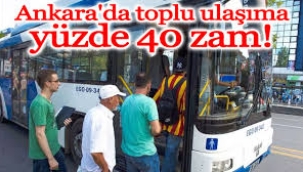 Ankara'da toplu ulaşıma zam: İstanbul'da da gündemde