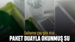 Sallama çay değil sallama dua! 