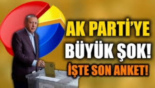 Son seçim anketinde AKP'ye büyük şok, ilk iki sırada yok!