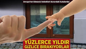 Yüzlerce yıldır gizlice bırakıyorlar!