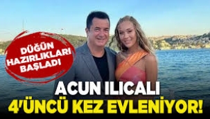 Acun Ilıcalı 4. kez evleniyor! 