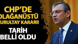 CHP'den olağanüstü kurultay kararı! Tarih belli oldu