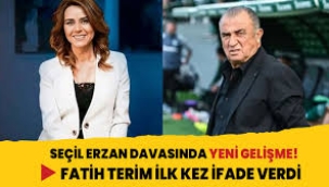 Fatih Terim'den Seçil Erzan davasında ilk ifade