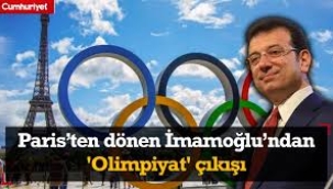 Paris'ten dönen Ekrem İmamoğlu'ndan 'Olimpiyat' çıkışı: En büyük hedefimiz...