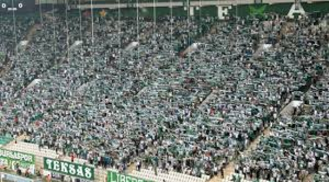 Bursaspor un 3. Lig maçını 41 bin 570 taraftar izledi