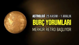 25 Kasım – 1 Aralık 2024 haftalık burç yorumları