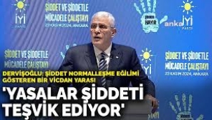 Dervişoğlu: Yasalar şiddeti teşvik ediyor