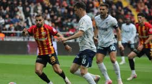 Fenerbahçe, Kayseri'de farka koştu: 6-2