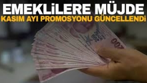 Kasım ayı emekli promosyonları güncellendi