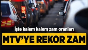 Trafik cezası, yurt dışı çıkış harcı, MTV'ye zam