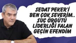 Yılmaz Özdil, Sedat Peker'i öve öve bitiremedi!