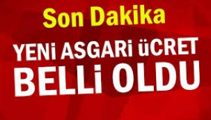 2025 yılı asgari ücret belli oldu