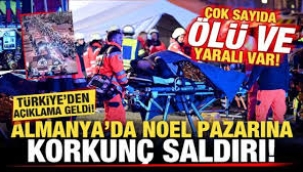 Almanya'da Noel Pazarına Saldırı