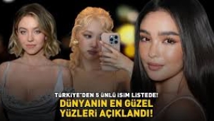 Dünyanın en güzel yüze sahip kadınları açıklandı!