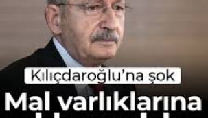 Kılıçdaroğlu'na şok: Mal varlıklarına el konuldu