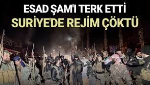 Suriye'de yeni dönem: Esad rejimi düştü