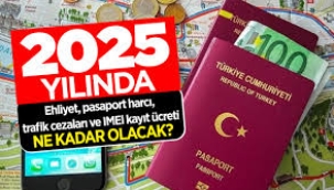 Yeni ehliyet ücreti, pasaport harcı, IMEI kaydı... Vergi ve harç tutarları açıklandı