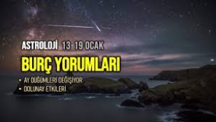 13-19 Ocak haftalık burç yorumları