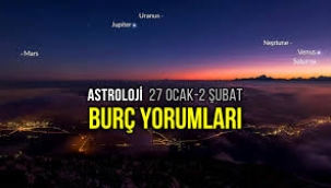 27 Ocak – 2 Şubat haftalık burç yorumları