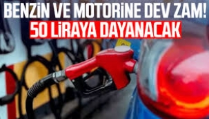 Benzin ve motorine dev zam!