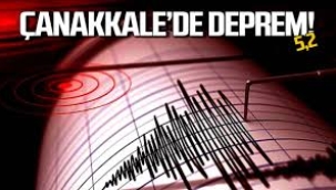 Çanakkale Ayvacık'ta 5,2 büyüklüğünde deprem oldu