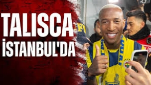 Fenerbahçe'nin yeni transferi Talisca İstanbul'a geldi: Formayı ilk kez giydi