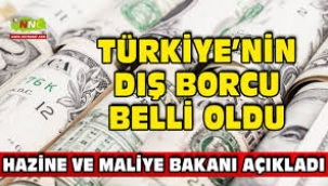 İşte Türkiye'nin dış borç stoku