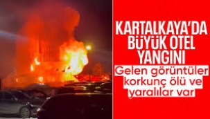 Kartalkaya'da otel yangını: Ölü ve yaralılar var