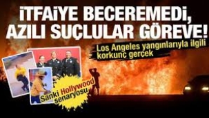 Los Angeles'ta azılı mahkumlar itfaiyeci olarak görevlendirildi!