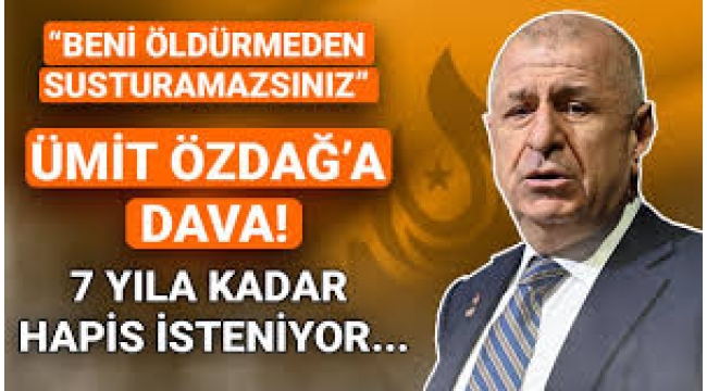 Ümit Özdağ'ın gözaltına alındığı anlar... 'Beni öldürmeden susturamazsınız!'