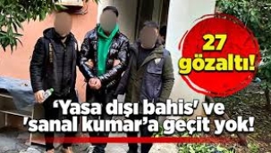 Yasa dışı bahise geçit yok: 240 milyon TL'lik para ağı çökertildi