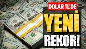 Dolar/TL'de yeni rekor