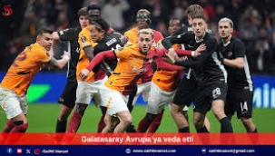 Galatasaray, Avrupa'ya veda etti!